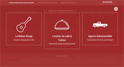 Desktop Screenshot of lerideaurouge.be